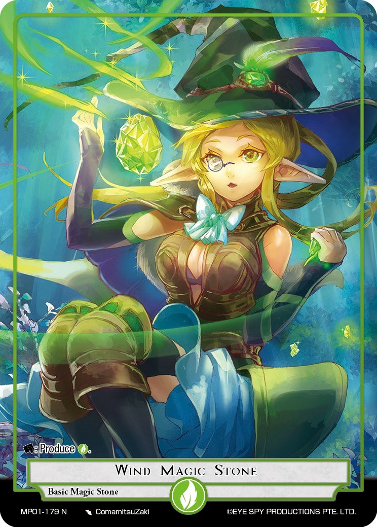 Wind Magic Stone (MP01-179 N) [Masterpiece "Pilgrim-Memories"] | Jomio and Rueliete's Cards and Comics