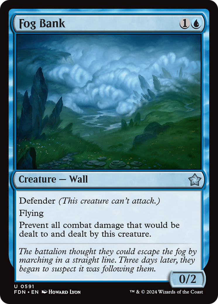Fog Bank [Foundations] | Jomio and Rueliete's Cards and Comics
