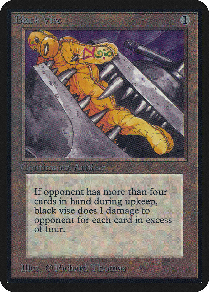 Black Vise [Alpha Edition] | Jomio and Rueliete's Cards and Comics