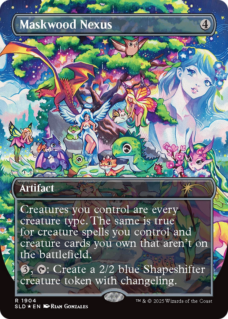 Maskwood Nexus (Double Rainbow Foil) [Secret Lair Drop Series] | Jomio and Rueliete's Cards and Comics
