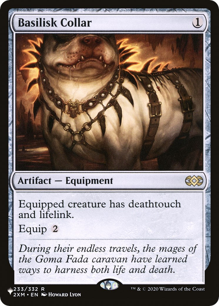 Basilisk Collar (2XM) [The List] | Jomio and Rueliete's Cards and Comics