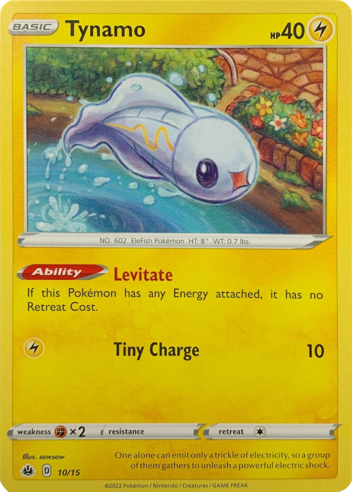 Tynamo (10/15) [McDonald's Promos: Match Battle] | Jomio and Rueliete's Cards and Comics