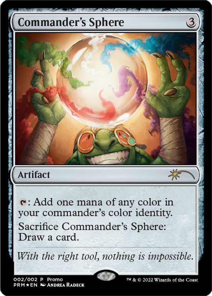Commander's Sphere [Wizards Play Network 2024] | Jomio and Rueliete's Cards and Comics