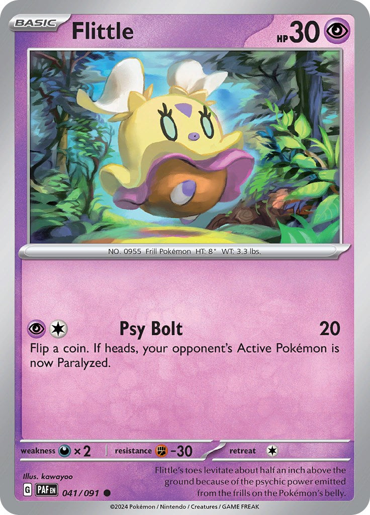 Flittle (041/091) [Scarlet & Violet: Paldean Fates] | Jomio and Rueliete's Cards and Comics