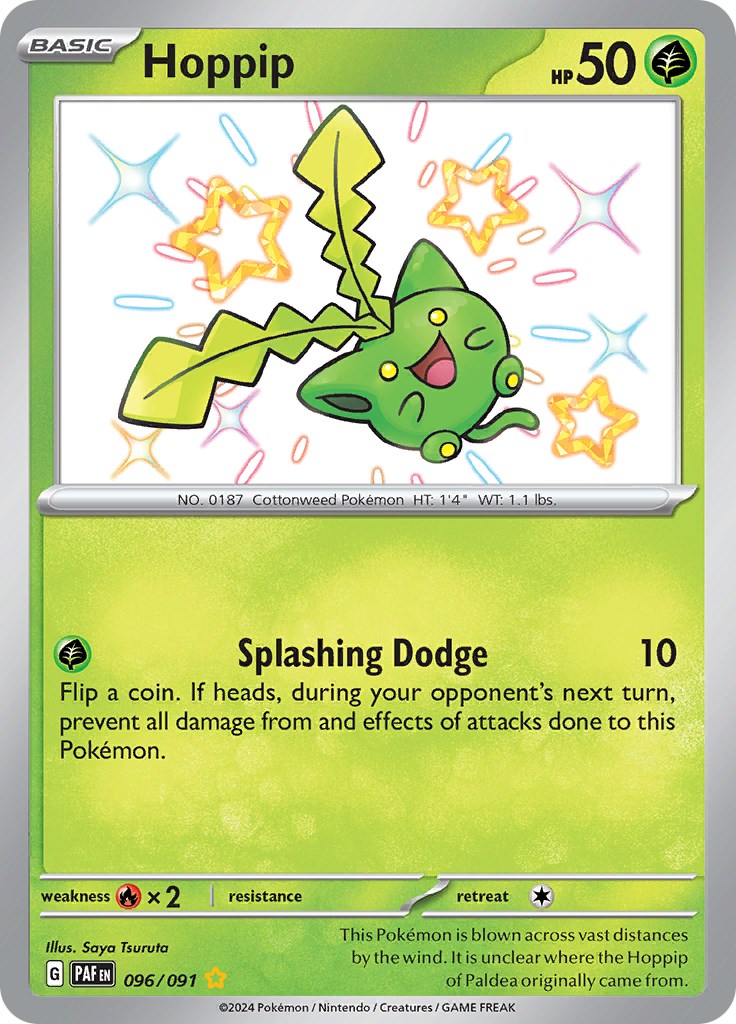 Hoppip (096/091) [Scarlet & Violet: Paldean Fates] | Jomio and Rueliete's Cards and Comics