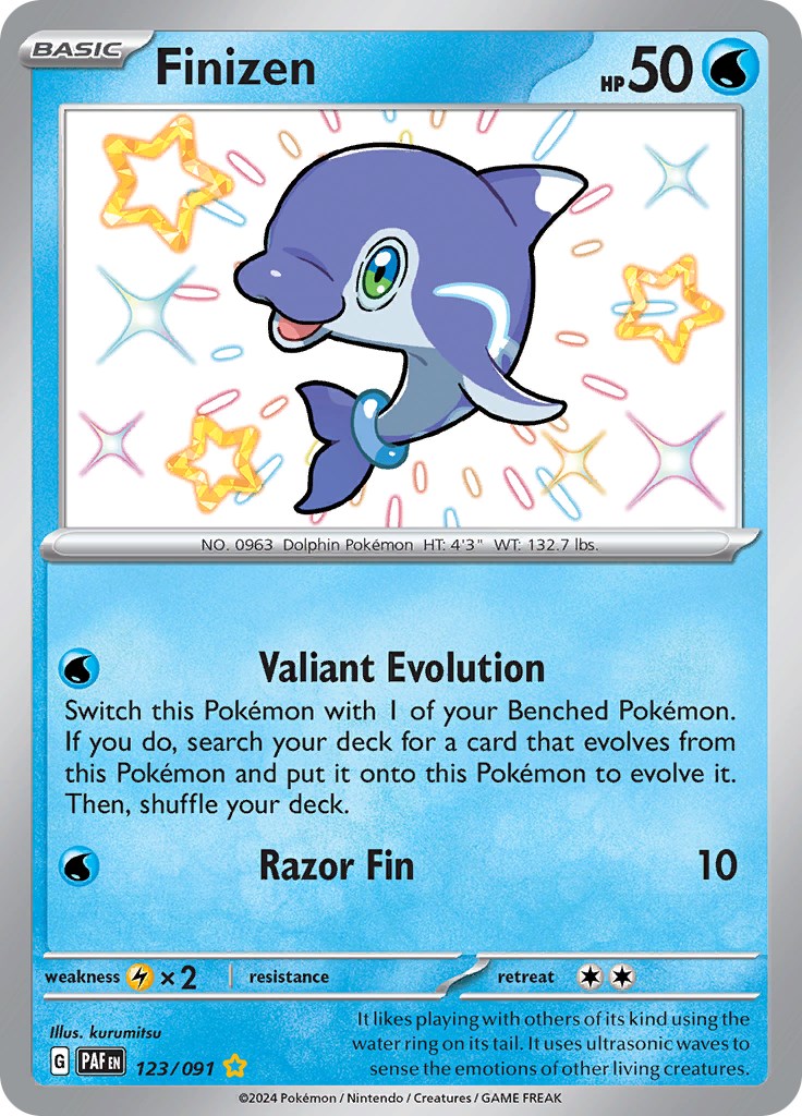 Finizen (123/091) [Scarlet & Violet: Paldean Fates] | Jomio and Rueliete's Cards and Comics