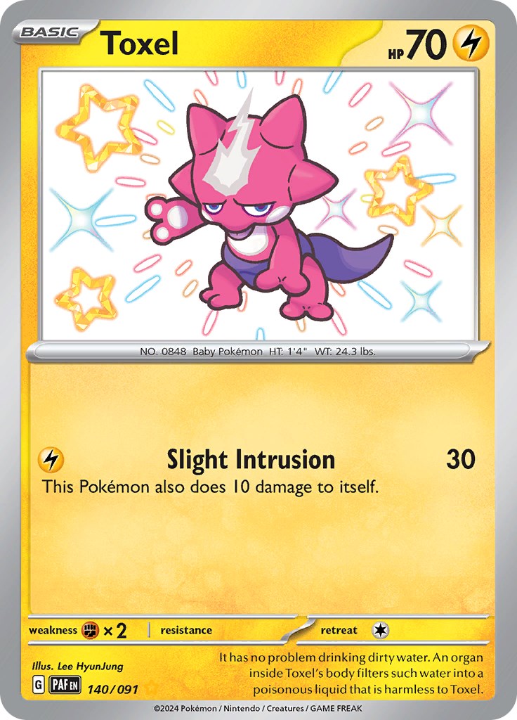 Toxel (140/091) [Scarlet & Violet: Paldean Fates] | Jomio and Rueliete's Cards and Comics