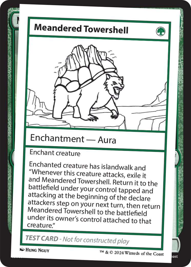 Meandered Towershell [Mystery Booster 2 Playtest Cards] | Jomio and Rueliete's Cards and Comics