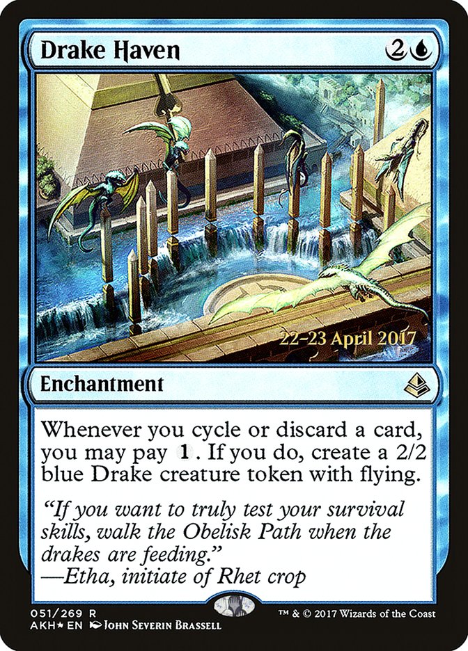 Drake Haven [Amonkhet Prerelease Promos] | Jomio and Rueliete's Cards and Comics