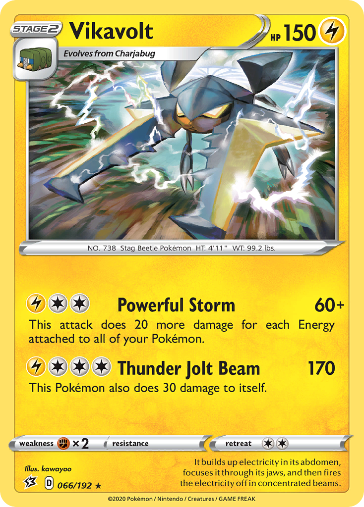 Vikavolt (066/192) [Sword & Shield: Rebel Clash] | Jomio and Rueliete's Cards and Comics