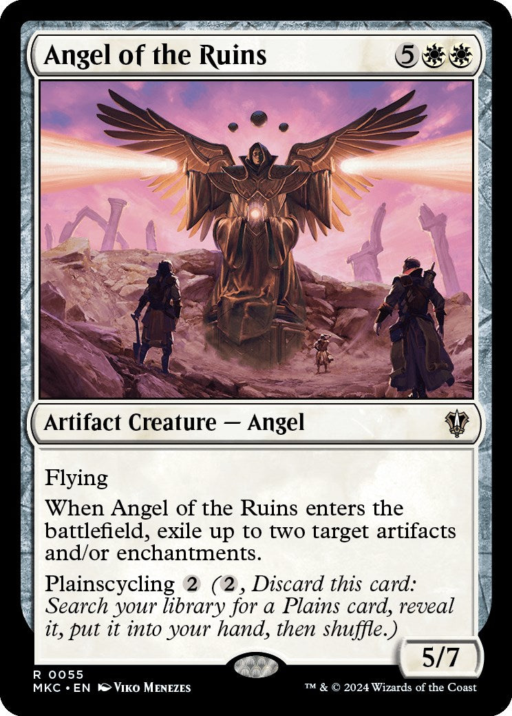 Angel of the Ruins [Murders at Karlov Manor Commander] | Jomio and Rueliete's Cards and Comics