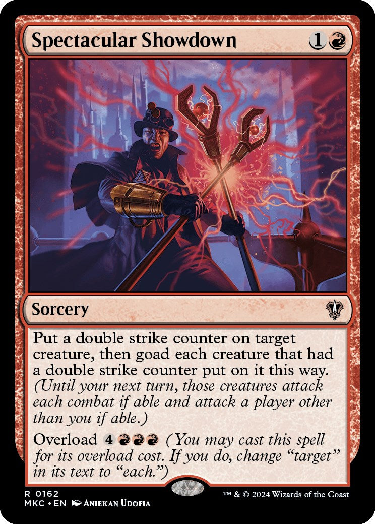 Spectacular Showdown [Murders at Karlov Manor Commander] | Jomio and Rueliete's Cards and Comics