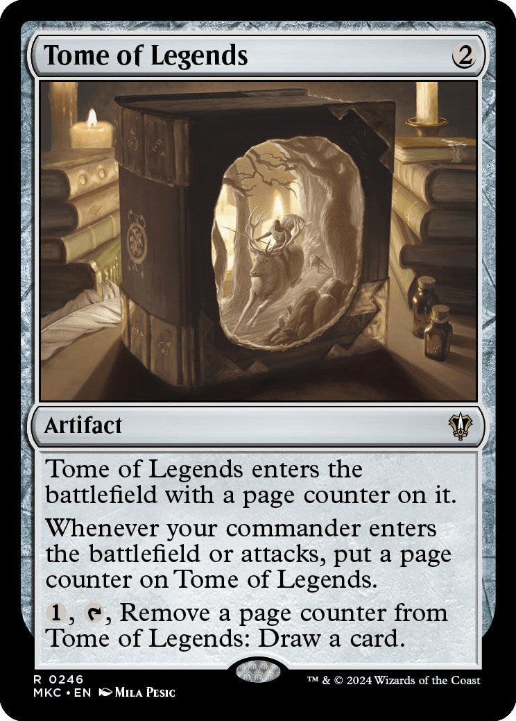Tome of Legends [Murders at Karlov Manor Commander] | Jomio and Rueliete's Cards and Comics