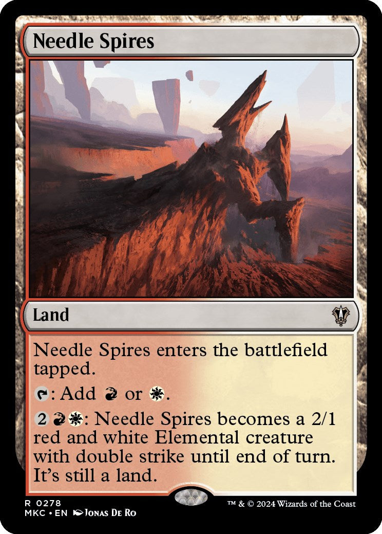 Needle Spires [Murders at Karlov Manor Commander] | Jomio and Rueliete's Cards and Comics