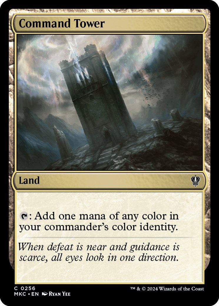 Command Tower [Murders at Karlov Manor Commander] | Jomio and Rueliete's Cards and Comics