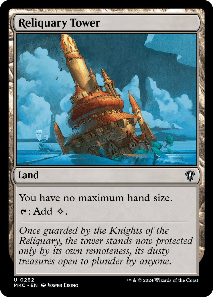 Reliquary Tower [Murders at Karlov Manor Commander] | Jomio and Rueliete's Cards and Comics