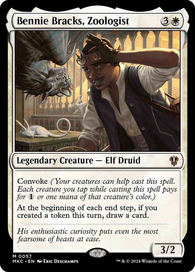 Bennie Bracks, Zoologist [Murders at Karlov Manor Commander] | Jomio and Rueliete's Cards and Comics