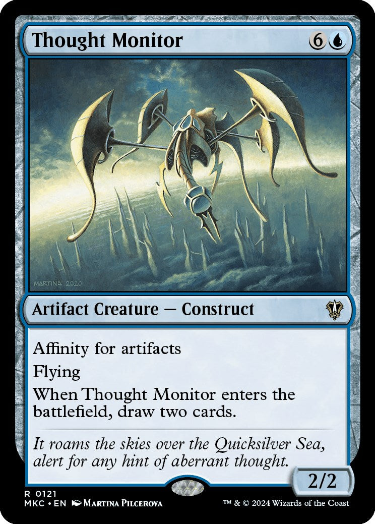 Thought Monitor [Murders at Karlov Manor Commander] | Jomio and Rueliete's Cards and Comics