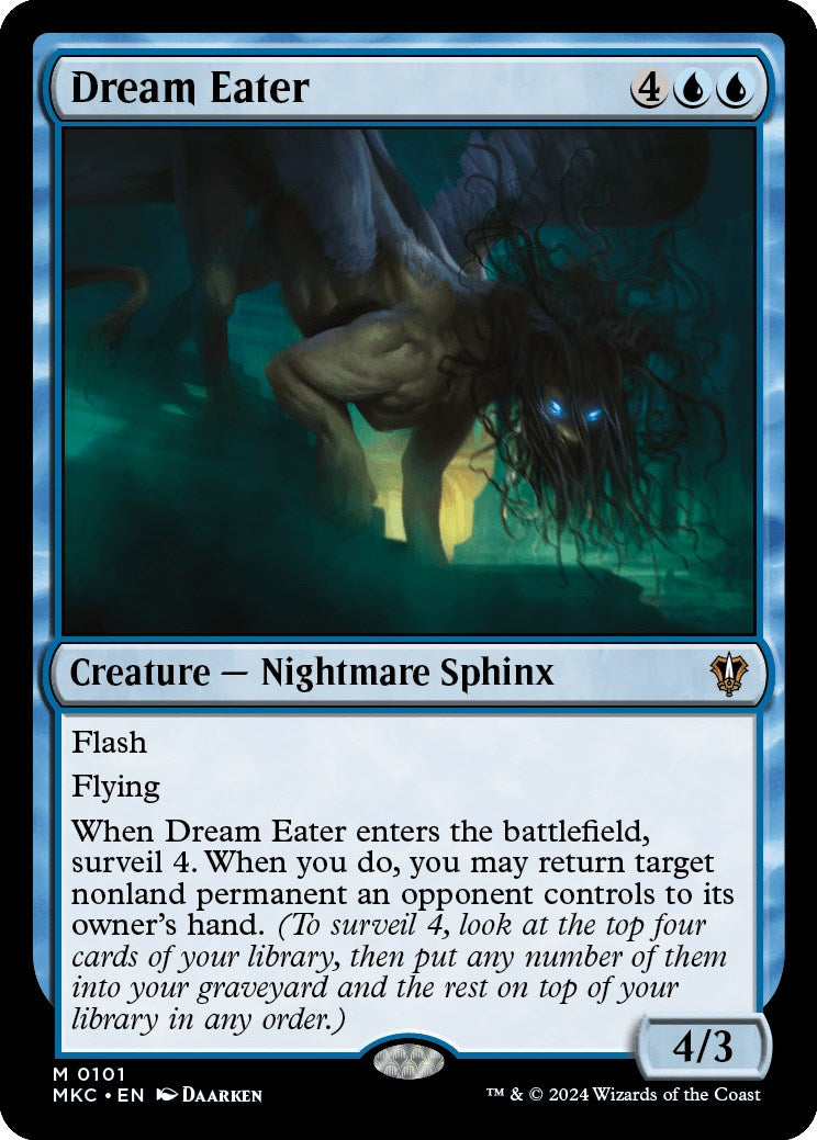 Dream Eater [Murders at Karlov Manor Commander] | Jomio and Rueliete's Cards and Comics