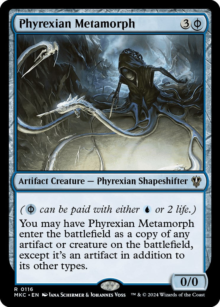 Phyrexian Metamorph [Murders at Karlov Manor Commander] | Jomio and Rueliete's Cards and Comics
