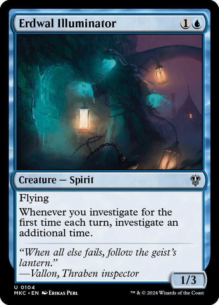 Erdwal Illuminator [Murders at Karlov Manor Commander] | Jomio and Rueliete's Cards and Comics