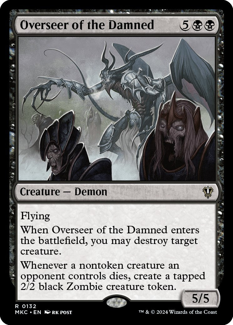 Overseer of the Damned [Murders at Karlov Manor Commander] | Jomio and Rueliete's Cards and Comics
