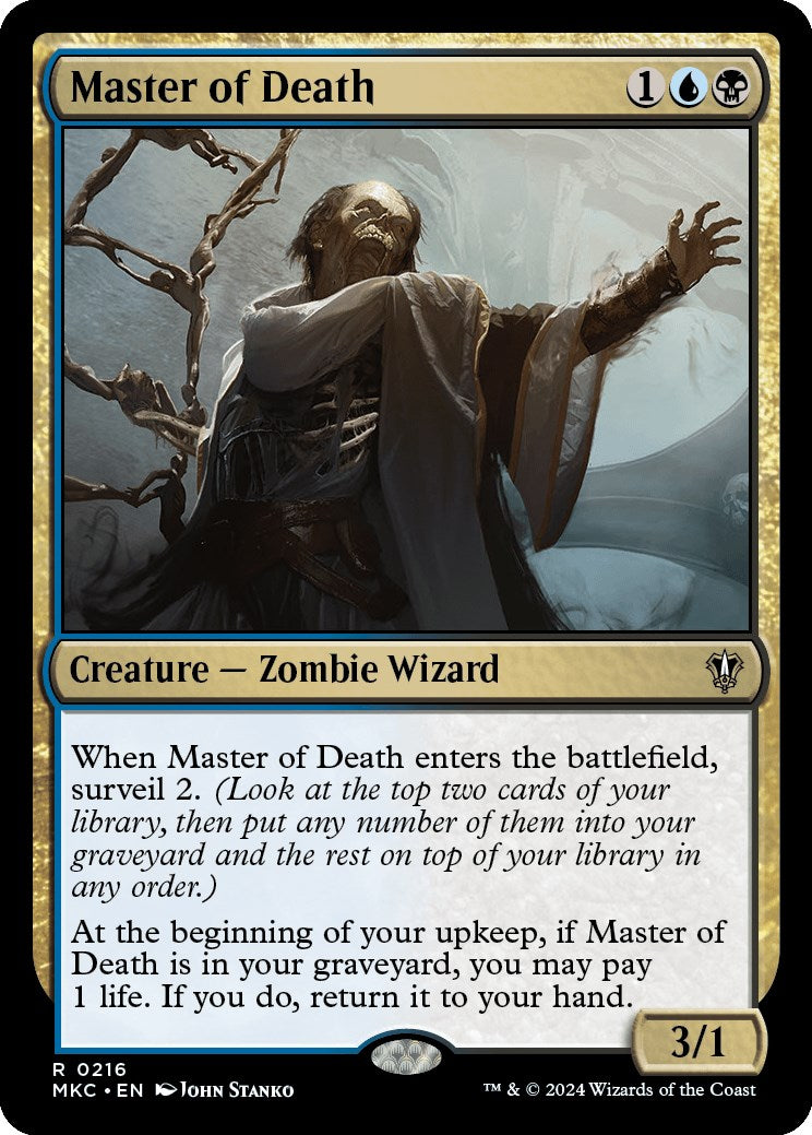 Master of Death [Murders at Karlov Manor Commander] | Jomio and Rueliete's Cards and Comics