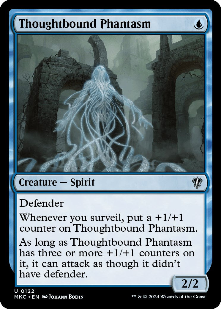 Thoughtbound Phantasm [Murders at Karlov Manor Commander] | Jomio and Rueliete's Cards and Comics