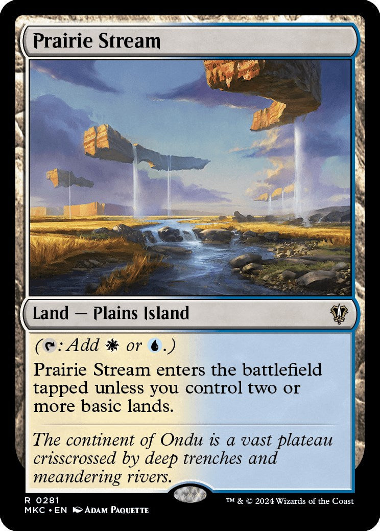 Prairie Stream [Murders at Karlov Manor Commander] | Jomio and Rueliete's Cards and Comics