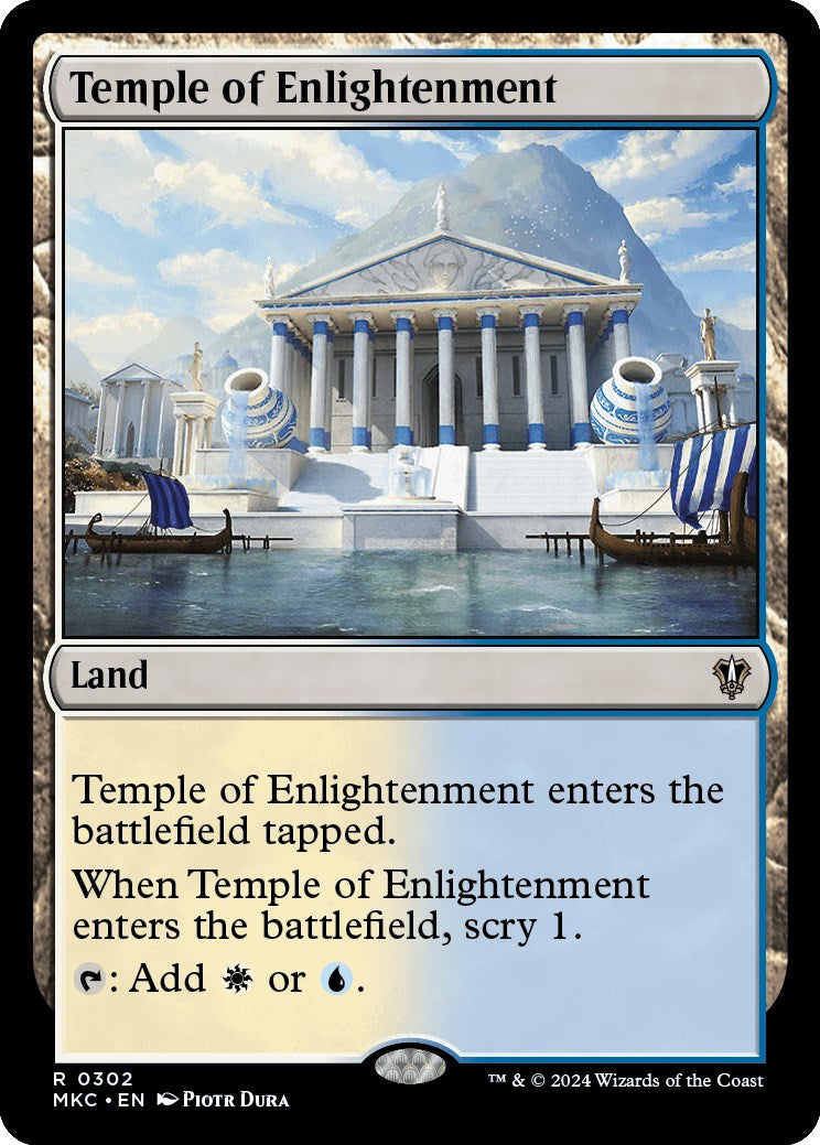 Temple of Enlightenment [Murders at Karlov Manor Commander] | Jomio and Rueliete's Cards and Comics