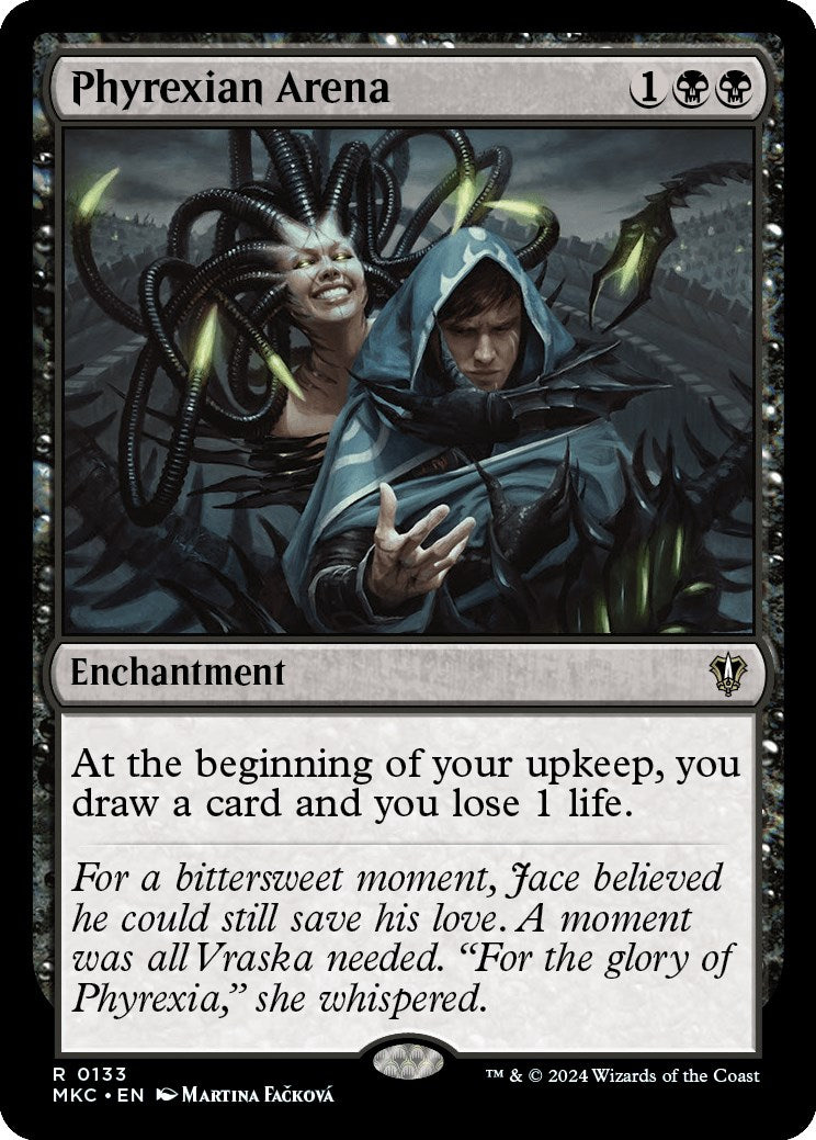 Phyrexian Arena [Murders at Karlov Manor Commander] | Jomio and Rueliete's Cards and Comics
