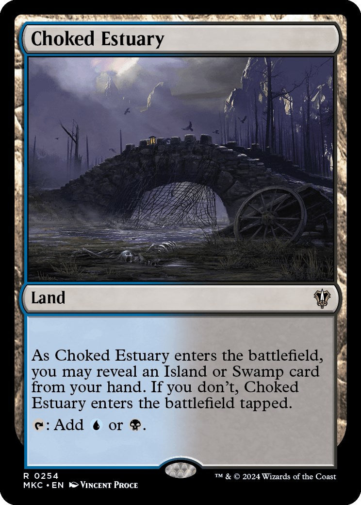 Choked Estuary [Murders at Karlov Manor Commander] | Jomio and Rueliete's Cards and Comics