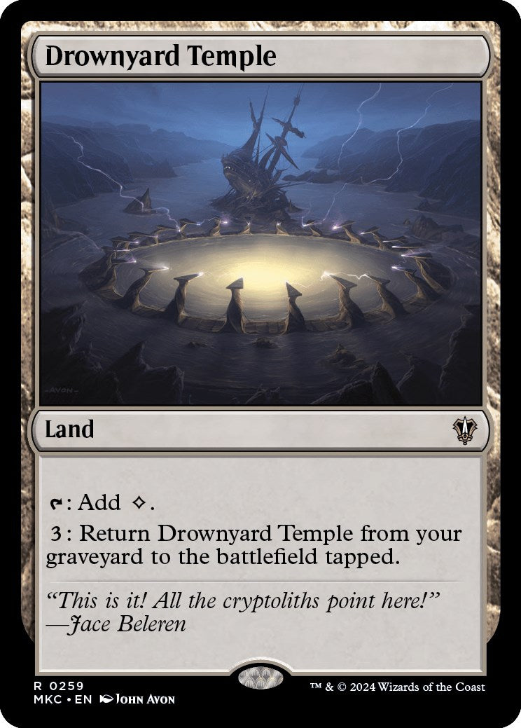 Drownyard Temple [Murders at Karlov Manor Commander] | Jomio and Rueliete's Cards and Comics