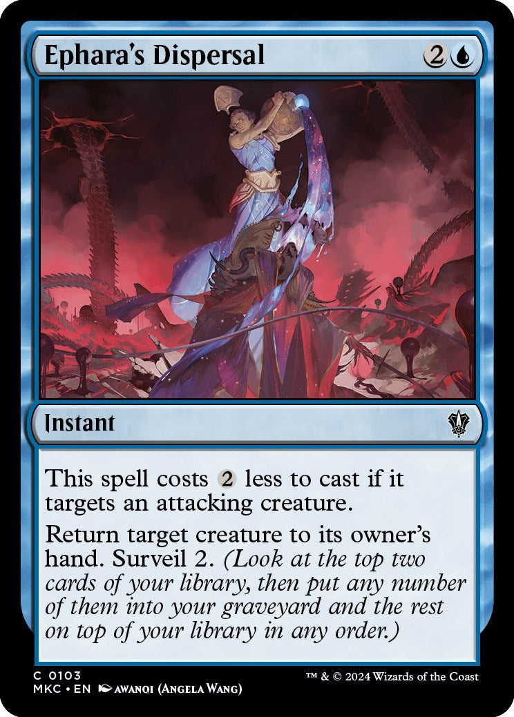 Ephara's Dispersal [Murders at Karlov Manor Commander] | Jomio and Rueliete's Cards and Comics