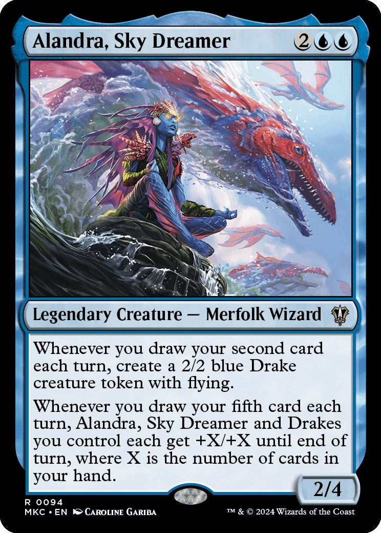 Alandra, Sky Dreamer [Murders at Karlov Manor Commander] | Jomio and Rueliete's Cards and Comics