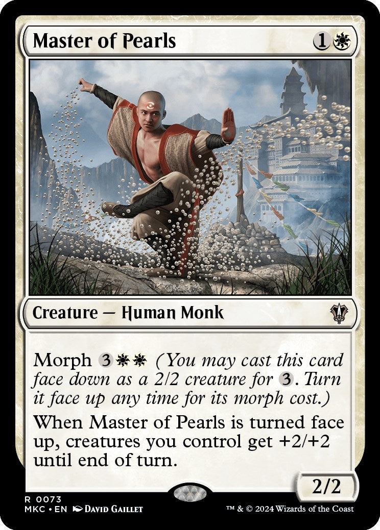 Master of Pearls [Murders at Karlov Manor Commander] | Jomio and Rueliete's Cards and Comics