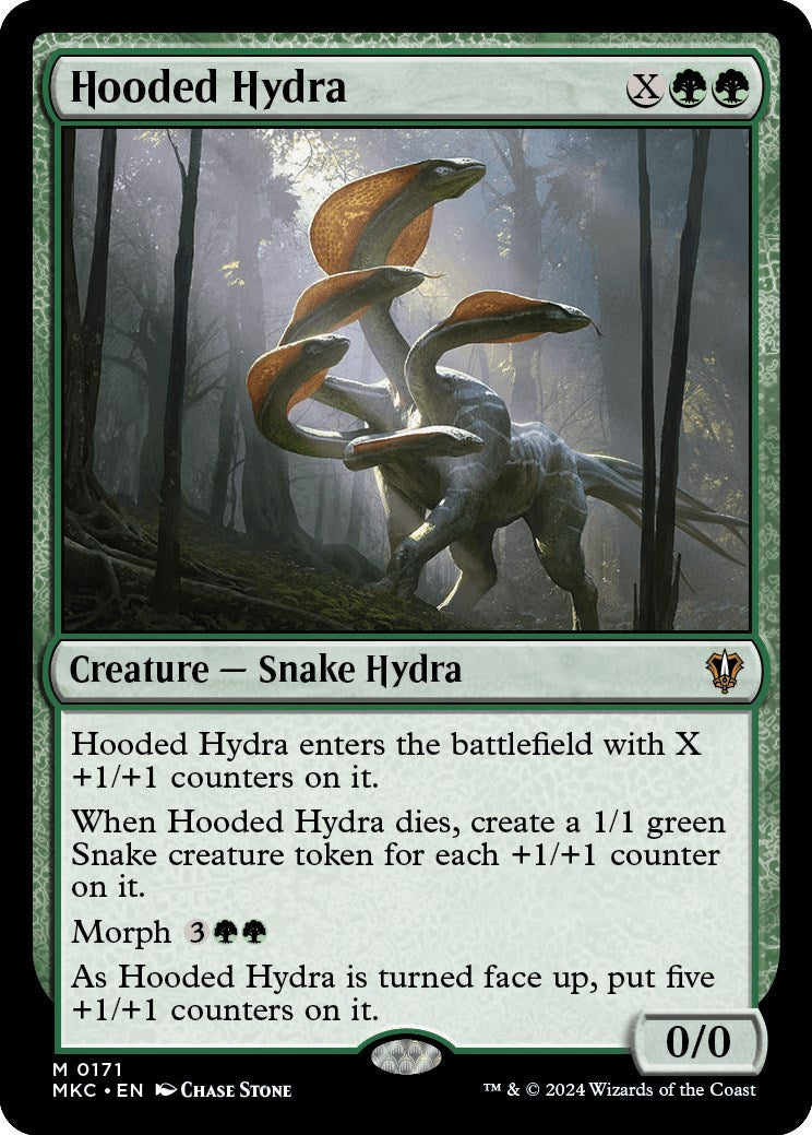 Hooded Hydra [Murders at Karlov Manor Commander] | Jomio and Rueliete's Cards and Comics