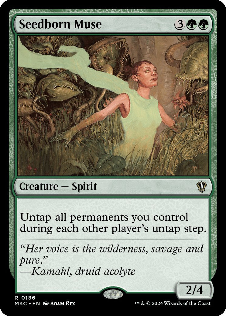 Seedborn Muse [Murders at Karlov Manor Commander] | Jomio and Rueliete's Cards and Comics