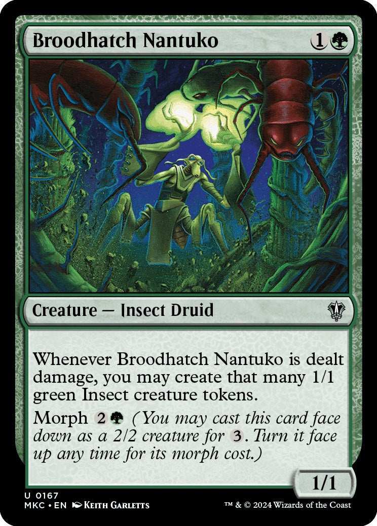 Broodhatch Nantuko [Murders at Karlov Manor Commander] | Jomio and Rueliete's Cards and Comics