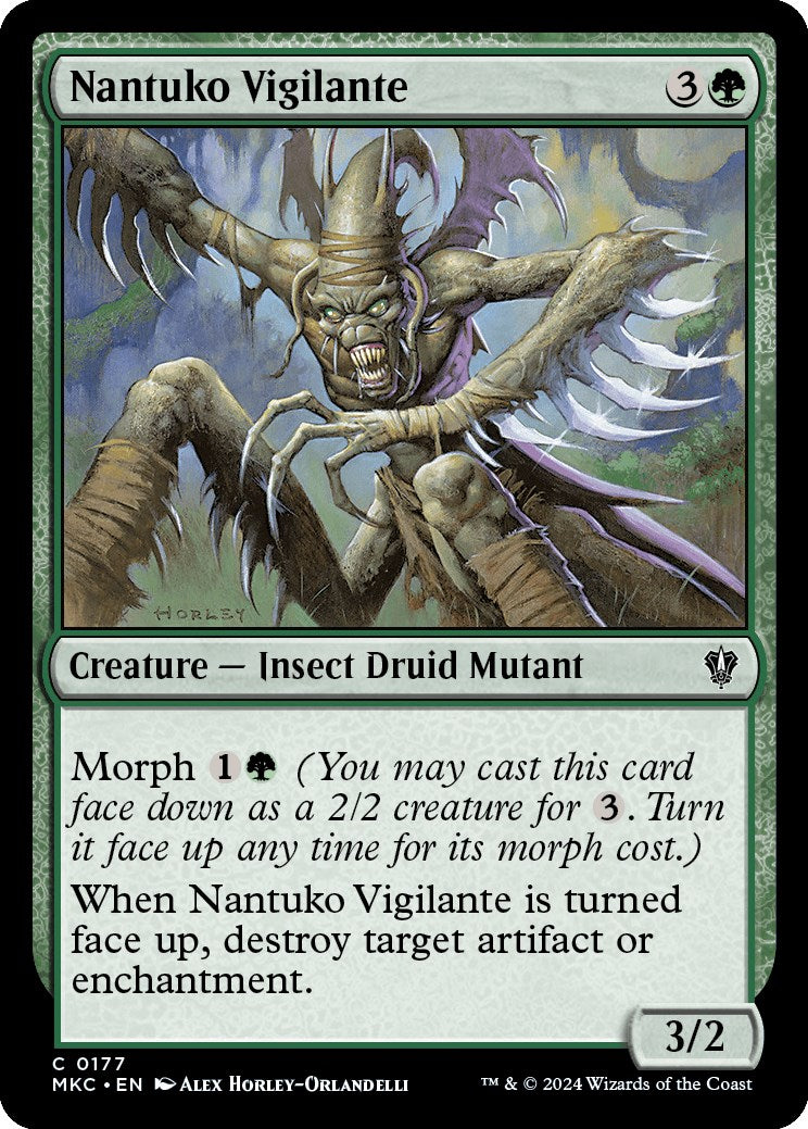 Nantuko Vigilante [Murders at Karlov Manor Commander] | Jomio and Rueliete's Cards and Comics