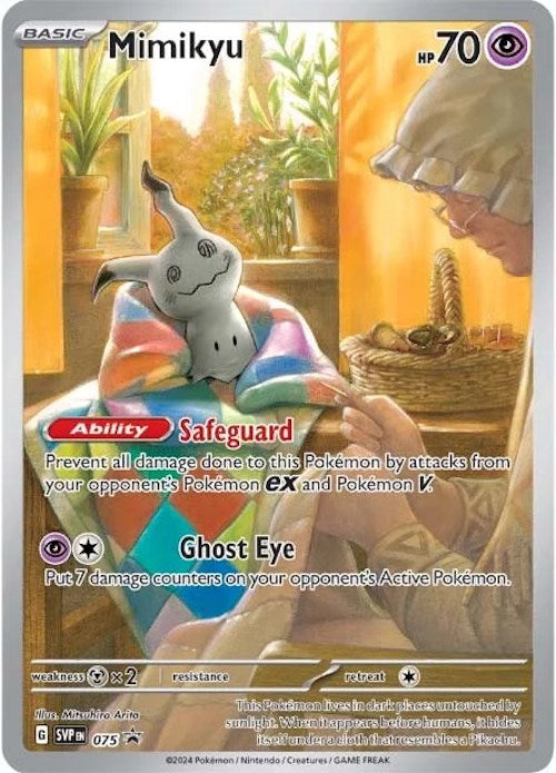 Mimikyu (SVP075) [Scarlet & Violet: Black Star Promos] | Jomio and Rueliete's Cards and Comics