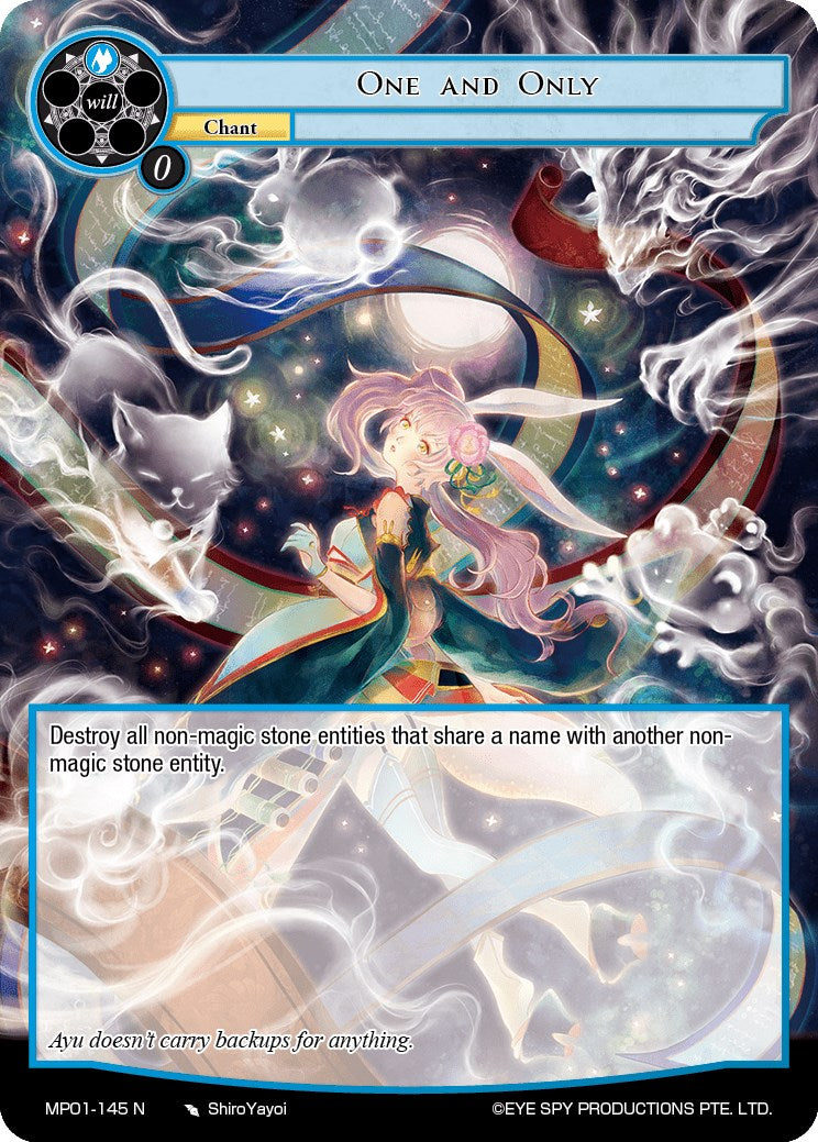 One and Only (MP01-145 N) [Masterpiece "Pilgrim-Memories"] | Jomio and Rueliete's Cards and Comics