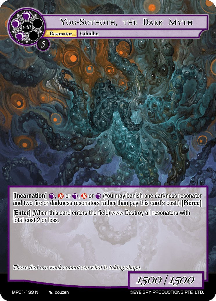 Yog-Sothoth, the Dark Myth (MP01-133 N) [Masterpiece "Pilgrim-Memories"] | Jomio and Rueliete's Cards and Comics