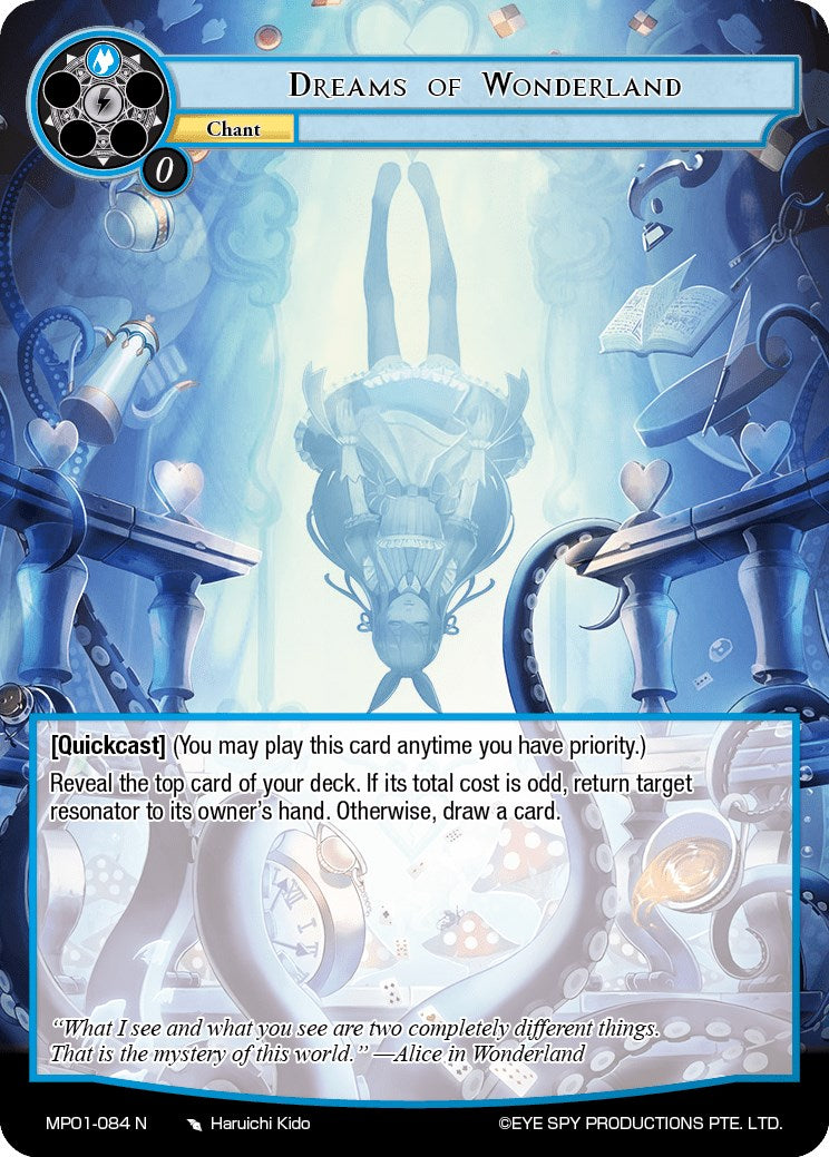 Dreams of Wonderland (MP01-084 N) [Masterpiece "Pilgrim-Memories"] | Jomio and Rueliete's Cards and Comics