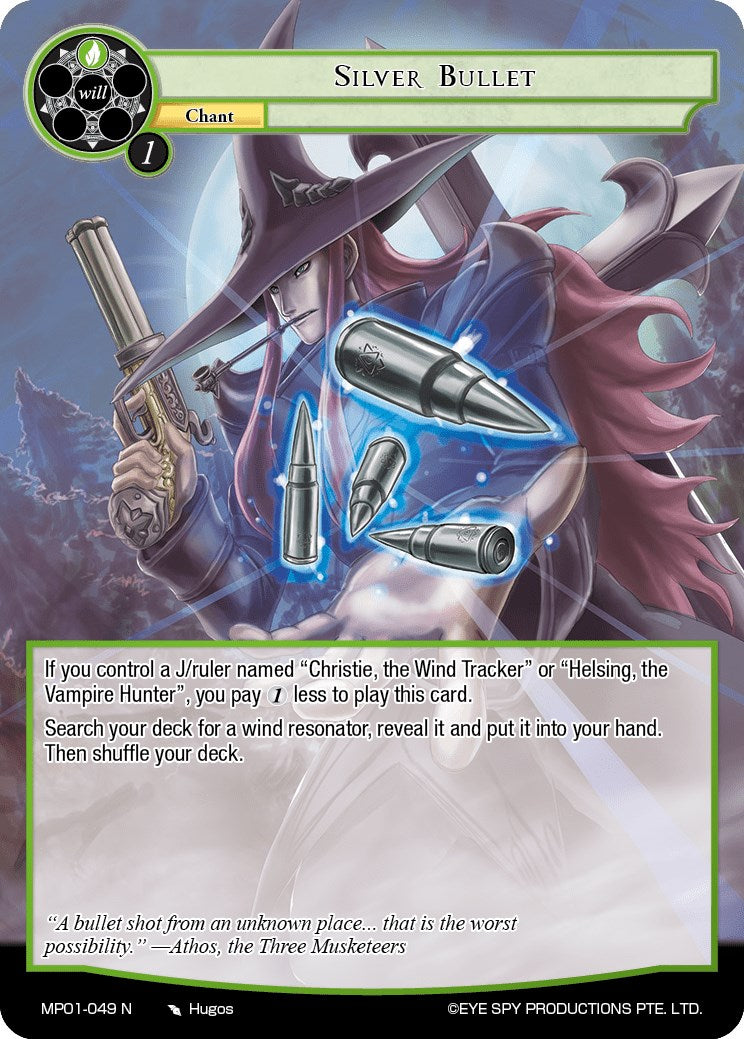 Silver Bullet (MP01-049 N) [Masterpiece "Pilgrim-Memories"] | Jomio and Rueliete's Cards and Comics