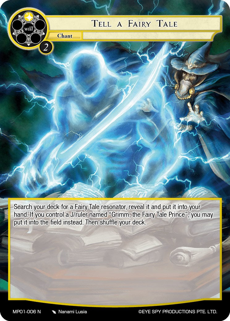 Tell a Fairy Tale (MP01-006 N) [Masterpiece "Pilgrim-Memories"] | Jomio and Rueliete's Cards and Comics