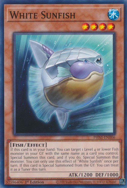 White Sunfish [PHNI-EN006] Common | Jomio and Rueliete's Cards and Comics