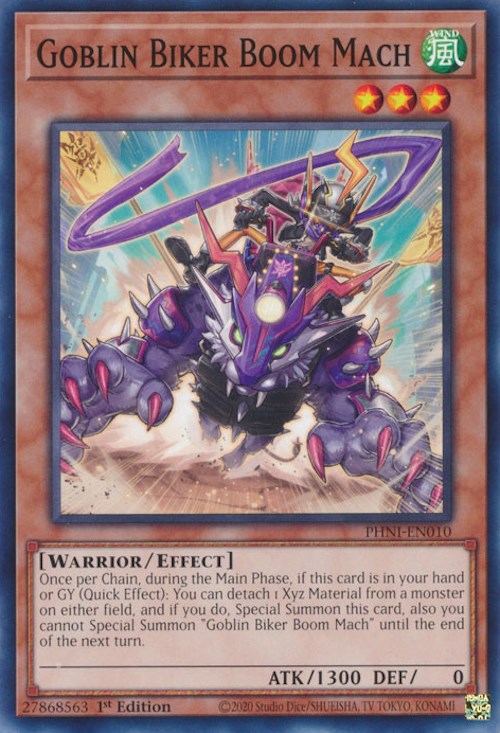 Goblin Biker Boom Mach [PHNI-EN010] Common | Jomio and Rueliete's Cards and Comics
