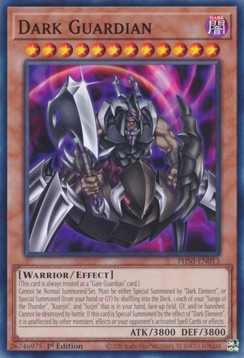 Dark Guardian [PHNI-EN013] Common | Jomio and Rueliete's Cards and Comics