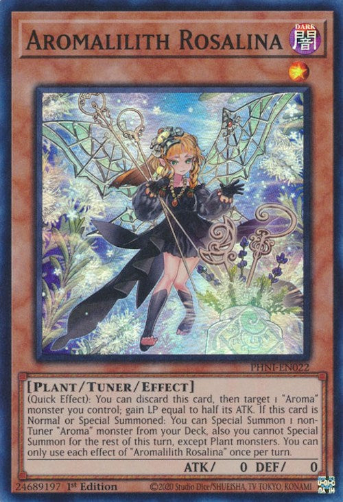 Aromalilith Rosalina [PHNI-EN022] Super Rare | Jomio and Rueliete's Cards and Comics